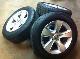 17 OEM FACTORY 2012 DODGE CHARGER WHEELS AND TIRES, 300C