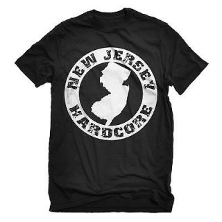 NJHC T Shirt New Jersey Hardcore Tee Fury of Five Shattered Realm