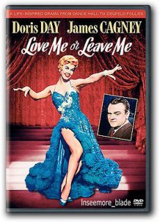 Love Me or Leave Me DVD New Doris Day, James Cagney, Cameron Mitchell