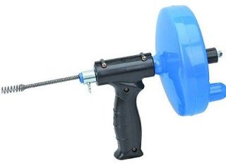 Drain Cleaner Snake Sewage Powered By Drill Tool Sink Drainage