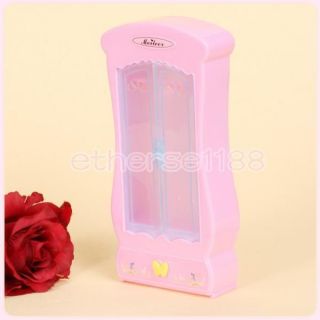 Bedroom Furniture Closet Wardrobe Butterfly Deco For Barbie Dolls NEW