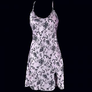 Beautiful Floral Nightgown Babydoll Sexy Sleepwear PJ S M L XL XXL #