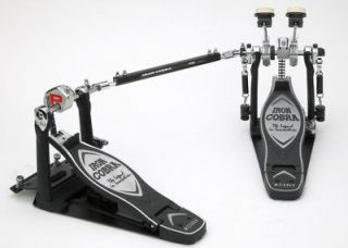 Hardware Iron Cobra Double bass drum pedals Power Glide HP900PSWN NEW