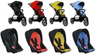 Navigator Compact Inline Buggy Baby Toddler Stroller w/ Double Kit