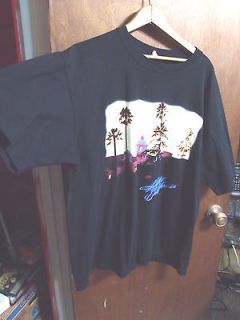 2009 EaglesTour Concert 100% Cotton Black 2X T Shirt Hotel California