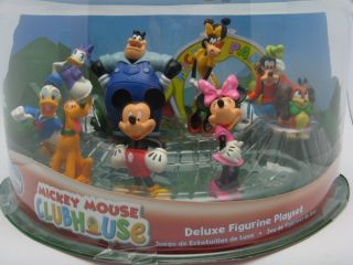 Deluxe Mickey Mouse Clubhouse set 9 figures figurines clarabell duc