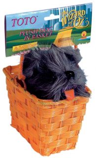of Oz Toto in Basket Dorothy Dog Dress Up Halloween Costume Accessory