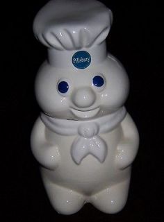 Vintage Ceramic Pillsbury Dough Boy Cookie Jar Benjamin&Medwin Inc. N