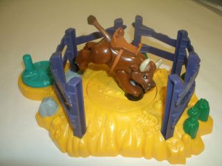 GeoTrax Rope n Ride Rodeo Replacement Bucking Bull Only VGUC