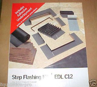 New Velux EDL C12 Step Flashing Kit for Shingle Asphalt Roofs
