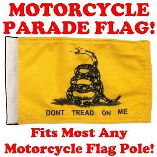 DONT TREAD ON ME Flag For Your Motorcycle Flag Pole   UNIVERSAL Fits