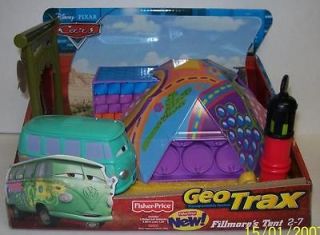 Fisher Price GeoTrax Disney Pixar Cars Fillmores Tent with Sound, Van