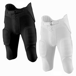 Martin Youth Football Pants With Integrated Knee, Thigh, Hip, Tail