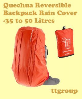Quechua Camping Hiking Backpack Rucksack Waterproof Rain Cover, 35 to