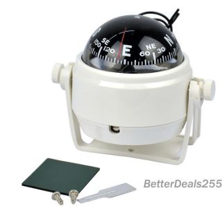 Sea Marine Electronic Digital Compass Boat Caravan Car 12V LED Light