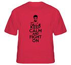 Keep Calm Fight Club Movie T Shirt