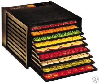3900 DELUXE Dehydrating PRESERVING 9 Tray Food Dehydrator + 9 SHEETS