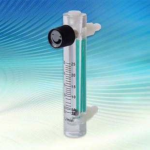 Brand New 2.5 25LPM Air/Oxygen Rotameter Flow Meter Flowmeter