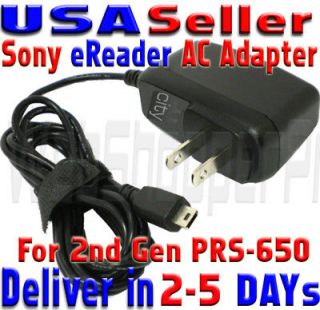Sony PRS 650 PRS 950 Reader eBook AC Adapter Charger