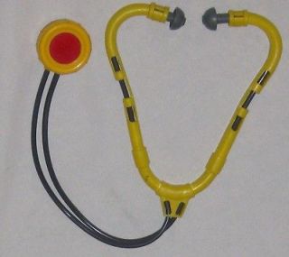 Yellow Gray Pretend Stethoscope Toy   Costume Accessory
