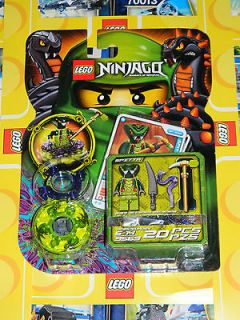 Spitta Snake Ninja Minifigure Spinner SET 9569 green nrg gold