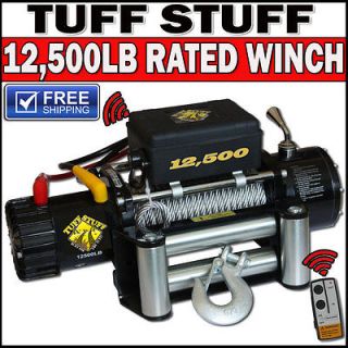 Lb   12500 Lbs 12v ELECTRIC TRUCK JEEP TRAILER SUV RECOVERY WINCH