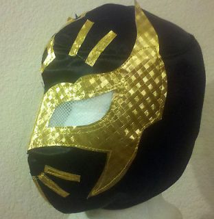 Gold Sin Cara WWE Wrestling RAW SmackDown small mask costume Birthday