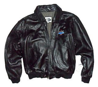 STAR TREK LEATHER BOMBER JACKET ONE WEEKEND ON EARTH 30 YEAR