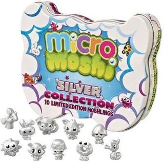 Micro Moshi Monsters   SILVER MOSHLINGS COLLECTOR TIN