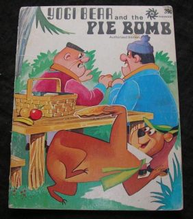 YOGI BEAR AND THE PIE BOMB Vintage Book Horace Elias