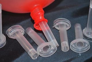 Professional LATEX Balloon Valves or Clips Easy no more sore fingers