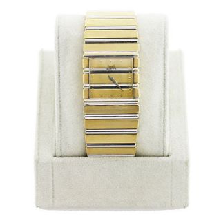 Pre Owned Very Rare Gents Piaget Polo 18K White and Yellow Gold Watch