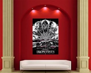MAN WITH THE IRON FISTS GIANT WALL POSTER PRINT EN653
