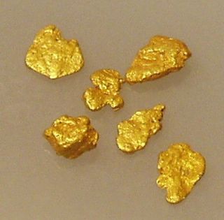 Gold Nugget Placer Mining Paydirt Dredge .105+g ~ Fine Alaska Gold