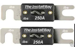 NEW INSTALL BAY METRA 250A ANL FUSE 10 PACK
