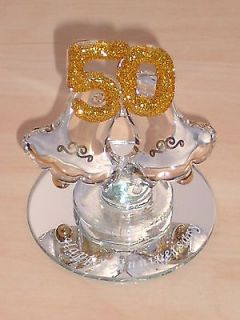 50th ANNIVERSARY BELLS@Cooking~ Gift@Cake Topper@Decorat ion@UNIQUE
