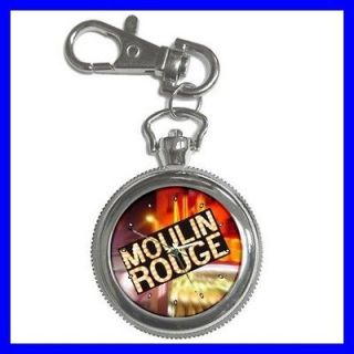 Key Chain Pocket Watch MOULIN ROUGE Paris Theater Music (12155538)