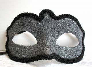 Masquerade Glitter Feather FACE EYE MASK Masked Ball Carnival Mardis
