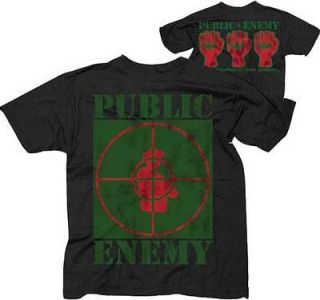 Public Enemy   Fight Fist   Medium T Shirt