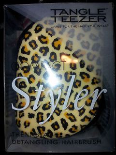 Tangle Teezer Compact Styler LIMITED EDITION LEOPARD FELINE NEW IN