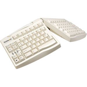 Goldtouch Gtn 0033 Adjustable Wired Keyboard   White (gtn0033)
