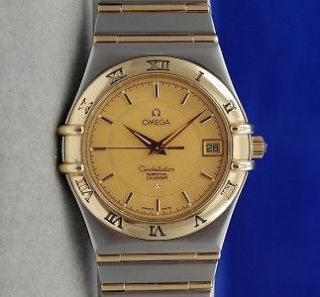 OMEGA CONSTELLATION 2 ΤΟΝΕ 18K GOLD AND STAINLESS STEEL WATCH