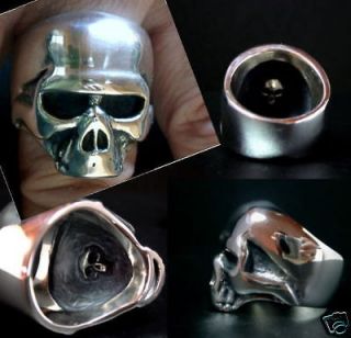 Keith Richards Skull Ring  Sterling silver  ROLLING STONES  Made in