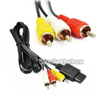 N98B New Audio Video AV Composite RCA Cable for Nintendo Wii hot sale