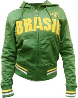 BRAZIL Soccer Track Jacket Football Girl Junior