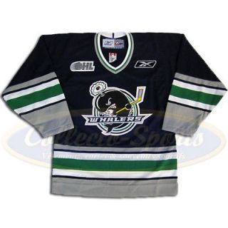 Plymouth Whalers OHL Semi Pro Dark Jersey RBK Men Small Navy