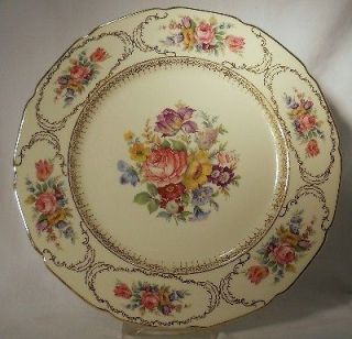 ROSENTHAL china QUEENS BOUQUET pattern LUNCHEON PLATE 8 7/8