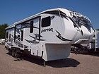 2011 Keystone Raptor 30FS toy hauler travel trailer one slide new