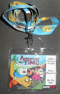 NEW 3DS Adventure Time Gamestop Exclusive Preorder Bonus ID BADGE