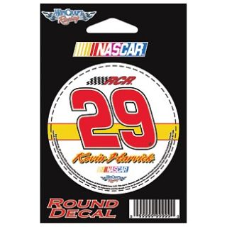 KEVIN HARVICK #29 SHELL PENNZOIL 3 X 3 ROUND DECAL / STICKER MADE IN